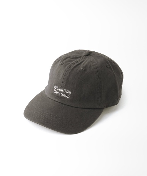 B.C STOCK（ベーセーストック）の「《追加》Embroidery Cap（キャップ・レディース・チャコールグレー/ベージュ/グリーン/イエロー・FREE）」の15枚目の写真
