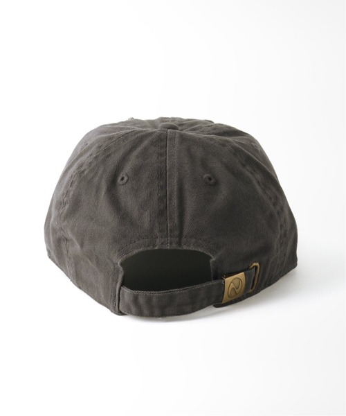 B.C STOCK（ベーセーストック）の「《追加》Embroidery Cap（キャップ・レディース・チャコールグレー/ベージュ/グリーン/イエロー・FREE）」の8枚目の写真