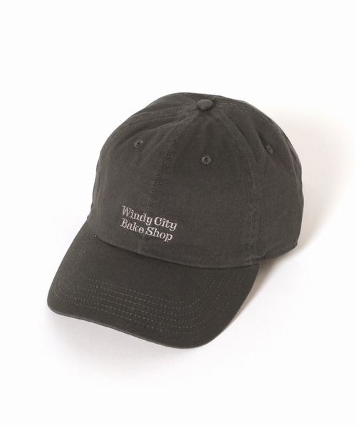 B.C STOCK（ベーセーストック）の「《追加》Embroidery Cap（キャップ・レディース・チャコールグレー/ベージュ/グリーン/イエロー・FREE）」の12枚目の写真