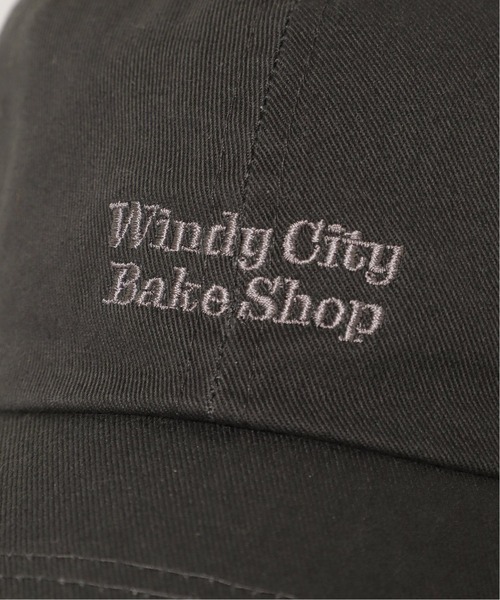 B.C STOCK（ベーセーストック）の「《追加》Embroidery Cap（キャップ・レディース・チャコールグレー/ベージュ/グリーン/イエロー・FREE）」の6枚目の写真