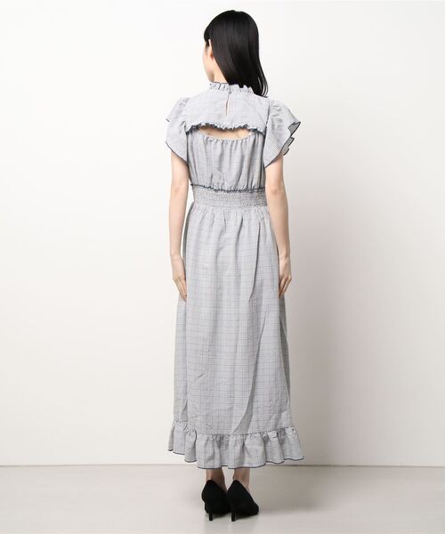 TITTY&CO.（ティティーアンドコー）の「【TITTY&CO.】メローデザインチェックワンピース（ワンピース・レディース・ライトブルー/ブラック・SMALL/MEDIUM）」の11枚目の写真