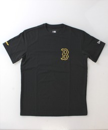 【BTS x New Era x MLB コラボ】 Tシャツ AP NEW ERA BTS BUTTER RS22 BOSRED BLK