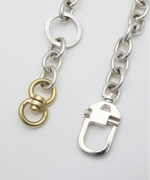 LEGENDA（レジェンダ）の「Joint hook Chain Necklace  ～Japan Made～ ＊（ネックレス・メンズ・シルバー・FREE）」の5枚目の写真