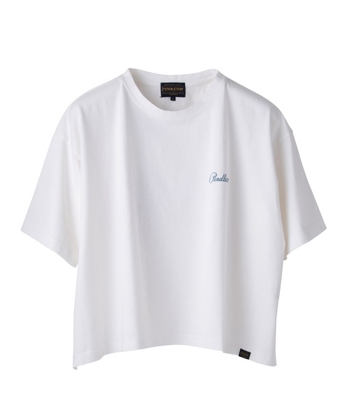 PENDLETON（ペンドルトン）の「Short Length Tee（Tシャツ/カットソー・レディース・チャコールグレー/オフホワイト/ミント/ホワイト系その他/グレー系その他・FREE）」の11枚目の写真