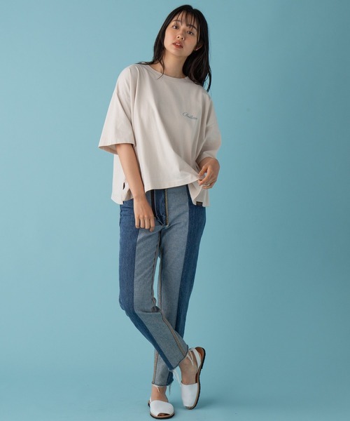 PENDLETON（ペンドルトン）の「Short Length Tee（Tシャツ/カットソー・レディース・チャコールグレー/オフホワイト/ミント/ホワイト系その他/グレー系その他・FREE）」の17枚目の写真