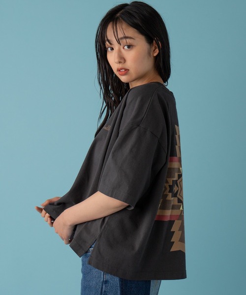 PENDLETON（ペンドルトン）の「Short Length Tee（Tシャツ/カットソー・レディース・チャコールグレー/オフホワイト/ミント/ホワイト系その他/グレー系その他・FREE）」の15枚目の写真