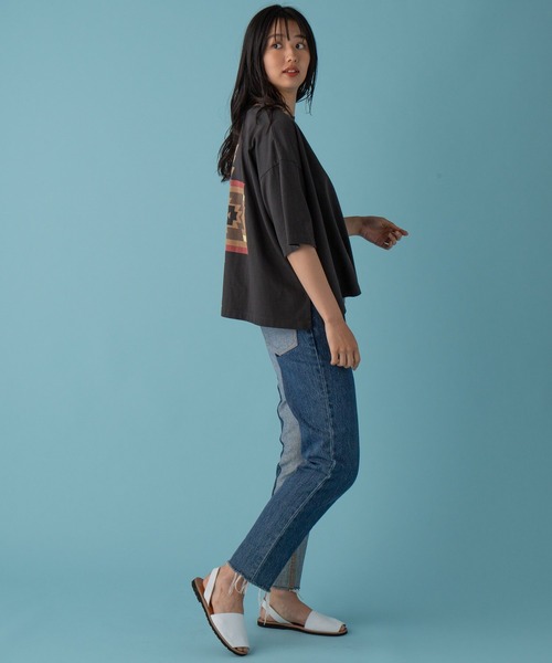 PENDLETON（ペンドルトン）の「Short Length Tee（Tシャツ/カットソー・レディース・チャコールグレー/オフホワイト/ミント/ホワイト系その他/グレー系その他・FREE）」の12枚目の写真