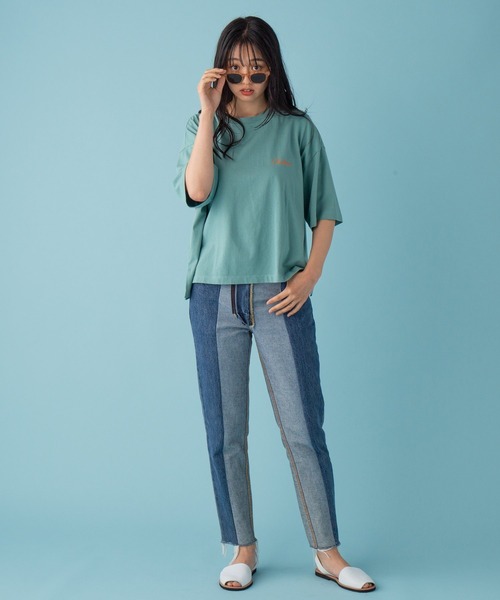 PENDLETON（ペンドルトン）の「Short Length Tee（Tシャツ/カットソー・レディース・チャコールグレー/オフホワイト/ミント/ホワイト系その他/グレー系その他・FREE）」の13枚目の写真
