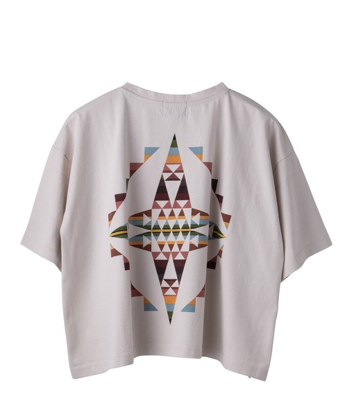 PENDLETON（ペンドルトン）の「Short Length Tee（Tシャツ/カットソー・レディース・チャコールグレー/オフホワイト/ミント/ホワイト系その他/グレー系その他・FREE）」の9枚目の写真