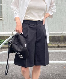 COLONY 2139 | クレープハーフパンツ　/ セットアップ可(その他パンツ)