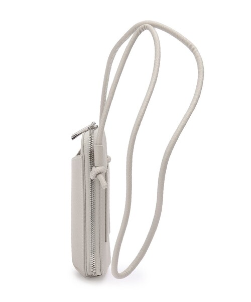 tk.TAKEO KIKUCHI（ティーケータケオキクチ）の「◆縦型スマホポーチ（ショルダーバッグ・メンズ・ブラック/ベージュ系/ブラック系/オレンジ/グリーン系その他2/ブラウン系4/ブラック系3・00）」の11枚目の写真