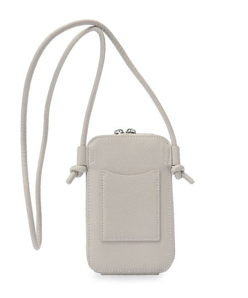 tk.TAKEO KIKUCHI（ティーケータケオキクチ）の「◆縦型スマホポーチ（ショルダーバッグ・メンズ・ブラック/ベージュ系/ブラック系/オレンジ/グリーン系その他2/ブラウン系4/ブラック系3・00）」の12枚目の写真