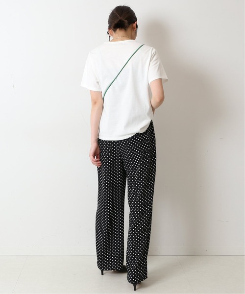 SLOBE IENA(スローブイエナ)の「《追加》Bel ete ロゴTシャツ(Tシャツ/カットソー・レディース・ホワイト/サックスブルー/ネイビー・FREE)」の7枚目の写真