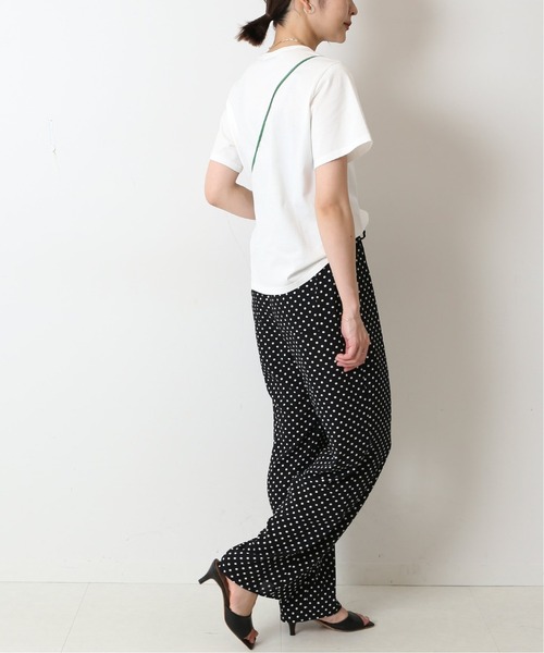 SLOBE IENA(スローブイエナ)の「《追加》Bel ete ロゴTシャツ(Tシャツ/カットソー・レディース・ホワイト/サックスブルー/ネイビー・FREE)」の6枚目の写真