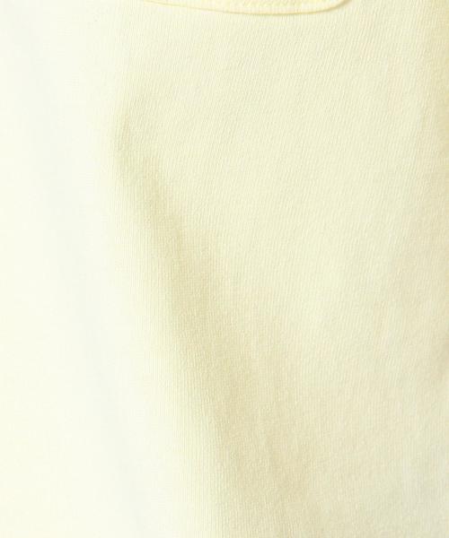 Another Edition(アナザーエディション)の「ショートTシャツ/AEBC SHORT T(Tシャツ/カットソー・レディース・ホワイト/グレー/ネイビー/イエロー/オリーブ・フリー)」の18枚目の写真