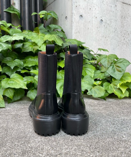 DouDou（ドゥドゥ）の「サイドゴアブーツ（ブーツ・レディース・アイボリー/ブラック・36/37/38）」の10枚目の写真