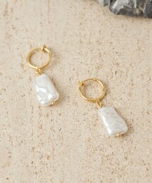 CITEN | ＜CITEN＞フェイクバロックパール ノンホールピアス イヤリング(イヤリング)