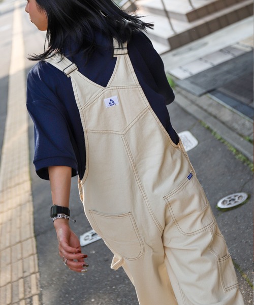 GERRY(ジェリー)の「【GERRY】カツラギオーバーオール(サロペット/オーバーオール・レディース・ブラック/ブラウン/オフホワイト・SMALL/MEDIUM/LARGE/X-LARGE/X-SMALL)」の6枚目の写真