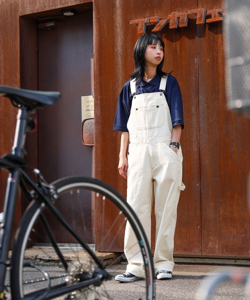 GERRY(ジェリー)の「【GERRY】カツラギオーバーオール(サロペット/オーバーオール・レディース・ブラック/ブラウン/オフホワイト・SMALL/MEDIUM/LARGE/X-LARGE/X-SMALL)」の5枚目の写真