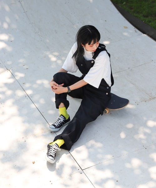 GERRY(ジェリー)の「【GERRY】カツラギオーバーオール(サロペット/オーバーオール・レディース・ブラック/ブラウン/オフホワイト・SMALL/MEDIUM/LARGE/X-LARGE/X-SMALL)」の8枚目の写真