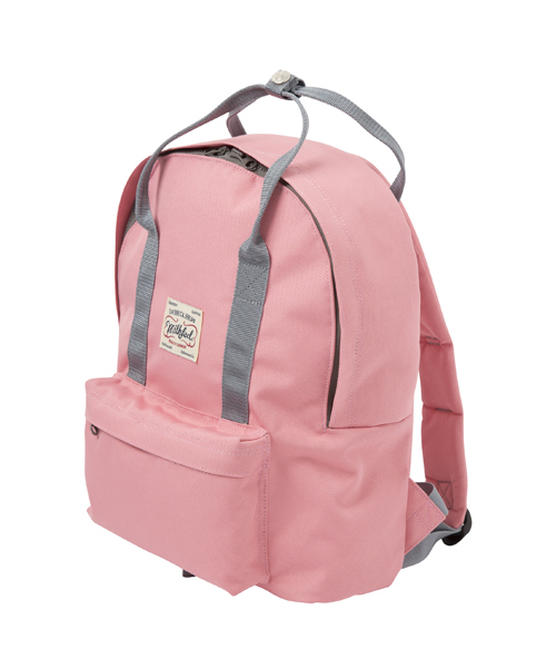 MILKFED.（ミルクフェド）の「BI COLOR BACKPACK　（バックパック/リュック）（バックパック/リュック・レディース・カモフラージュ/ブラック/ピンク/ネイビー・ONE SIZE）」の4枚目の写真