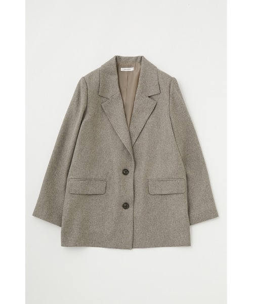 MOUSSY（マウジー）の「2 BUTTON SINGLE ジャケット（テーラードジャケット・レディース・カーキ/ベージュ・1/2）」の6枚目の写真
