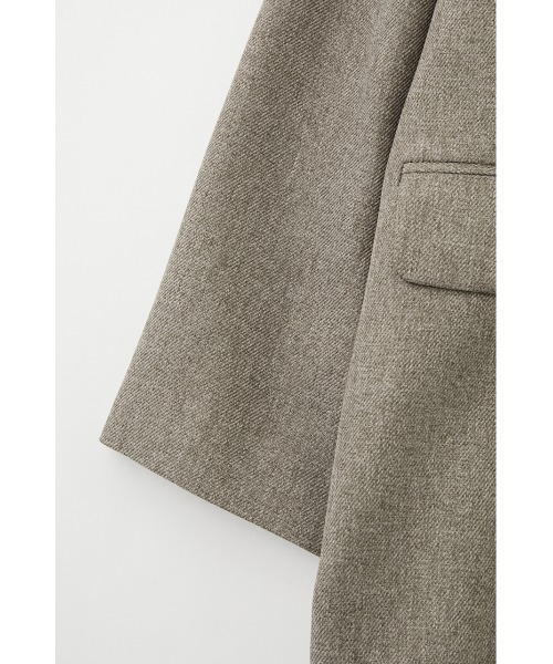 MOUSSY（マウジー）の「2 BUTTON SINGLE ジャケット（テーラードジャケット・レディース・カーキ/ベージュ・1/2）」の11枚目の写真