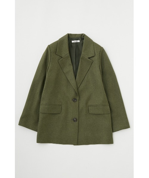 MOUSSY（マウジー）の「2 BUTTON SINGLE ジャケット（テーラードジャケット・レディース・カーキ/ベージュ・1/2）」の14枚目の写真