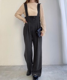 JUNOAH | タックサロペット(サロペット/オーバーオール)