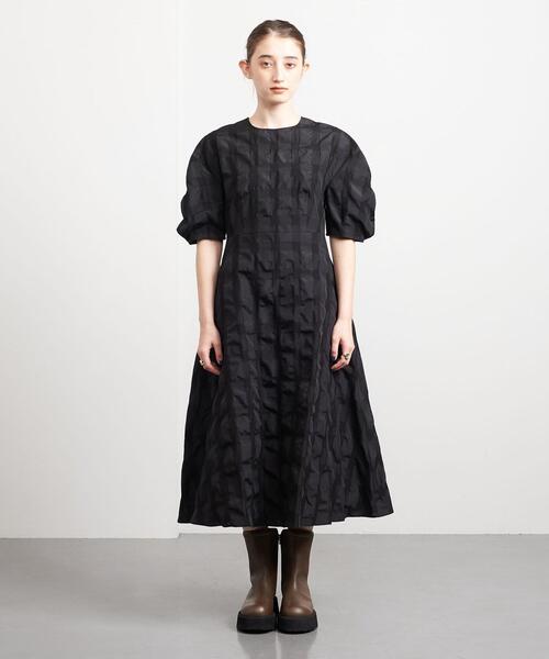 新品 UNITED ARROWS T/C AIR/SL チェックワンピース UNITED ARROWS（ユナイテッドアローズ）の「T/C AIR/SL チェック