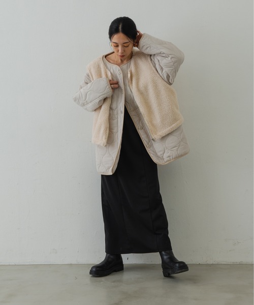 Shelly island（シェリーアイランド）の「エコスウェードタイトスカート（スカート・レディース・ブラック/パープル/ブラウン・M）」の8枚目の写真