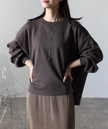 【USAコットン】切替オーバースウェット/トレーナー