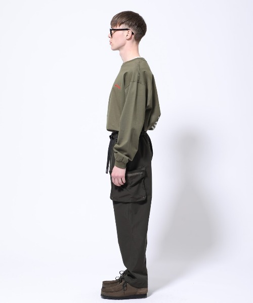 WILD THINGS（ワイルドシングス）の「【WILDTHINGS / ワイルドシングス】SWIFT PANTS（カーゴパンツ・メンズ・ブラック/オリーブ系・L/M/S/XL）」の4枚目の写真