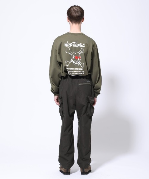 WILD THINGS（ワイルドシングス）の「【WILDTHINGS / ワイルドシングス】SWIFT PANTS（カーゴパンツ・メンズ・ブラック/オリーブ系・L/M/S/XL）」の5枚目の写真