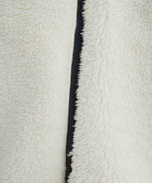 JUNRED（ジュンレッド）の「ボアフリーススタンドブルゾン（ブルゾン・メンズ・ブラック/ベージュ/オフホワイト・S/M/L）」の22枚目の写真