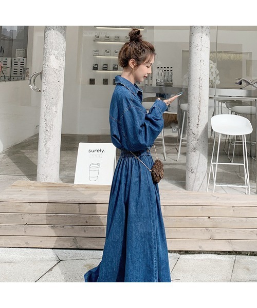 セール ウエストマークデニムシャツロングワンピース シャツワンピース Private Beach プライベートビーチ のファッション通販 Zozotown