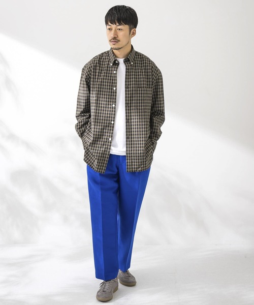 アーバンリサーチシルクウールハイウエストバンドトラウザー URBAN RESEARCH（アーバンリサーチ）の「シルクウールハイ