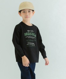 FORK&SPOON | 『親子リンク』FORK&SPOON　ロゴプリントロングスリーブTシャツ(KIDS)(Tシャツ/カットソー)