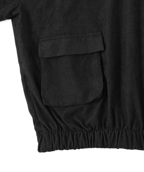 Figments（フィグメンツ）の「コーデュロイパーカー（パーカー・レディース・ブラック/ベージュ・FREE）」の5枚目の写真