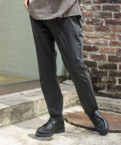 GLOSTER(グロスター)の「【WONDER SHAPE/ワンダーシェイプ】ツイルイージーパンツ(その他パンツ・メンズ・チャコールグレー/ベージュ/ネイビー/オリーブ/インディゴブルー・S/M/L/XL)」の2枚目の写真