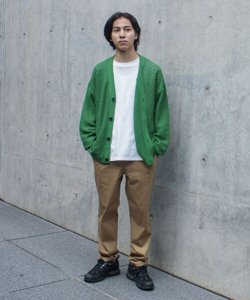 GLOSTER(グロスター)の「【WONDER SHAPE/ワンダーシェイプ】ツイルイージーパンツ(その他パンツ・メンズ・チャコールグレー/ベージュ/ネイビー/オリーブ/インディゴブルー・S/M/L/XL)」の9枚目の写真