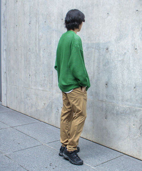 GLOSTER(グロスター)の「【WONDER SHAPE/ワンダーシェイプ】ツイルイージーパンツ(その他パンツ・メンズ・チャコールグレー/ベージュ/ネイビー/オリーブ/インディゴブルー・S/M/L/XL)」の14枚目の写真