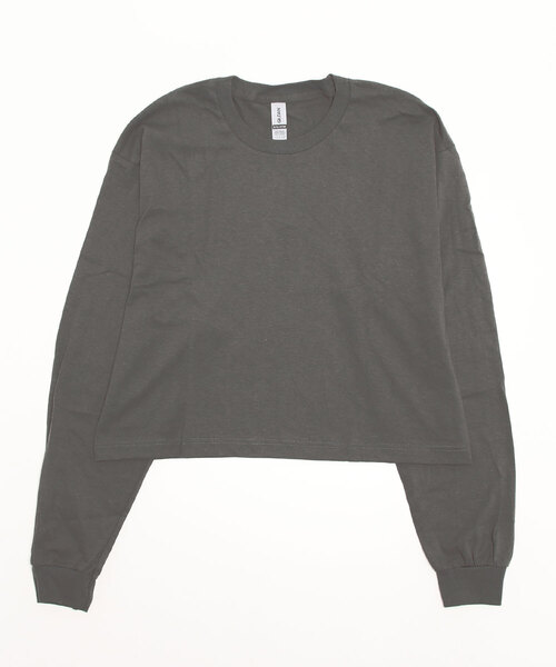 C.E.L.STORE(セルストア)の「GILDAN/ギルダン SHORT LENGTH LS TEE ショートレングスLS-Tシャツ(Tシャツ/カットソー・レディース・サンドベージュ/グリーン/オリーブ/ホワイト/ピンク系/ネイビー/チャコールグレー/ライトグレー/ブラック・LARGE)」の22枚目の写真