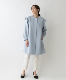 Sono（ソーノ）の「【SONO/ソーノ】マシュマロコートフリル FEMININITY 