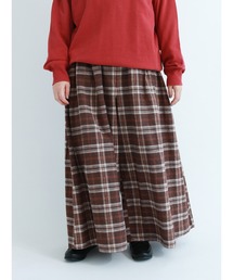 Samansa Mos2 | 【ETHICAL CRAFTS】リサイクルリネン混ハカマパンツ(その他パンツ)