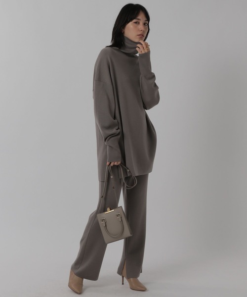 b*要様 Chaos シエラウールニットパンツ／ブラウン Chaos（カオス）の「Chaos(カオス)/シエラウールニットパンツ（その他