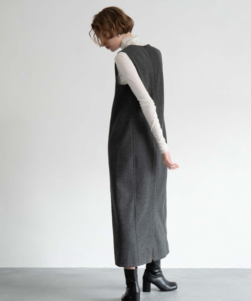 CEDNIE（セドニー）の「深Vネックワンピース（ワンピース）」 - WEAR