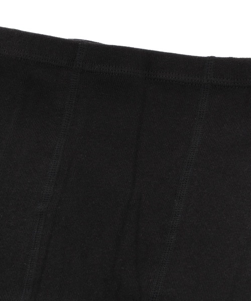 studio CLIP（スタディオクリップ）の「さらり柔らかリブレギンス（レギンス/スパッツ・レディース・ブラック/モカ・FREE）」の5枚目の写真