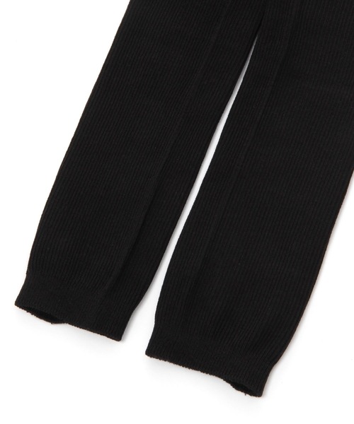 studio CLIP（スタディオクリップ）の「さらり柔らかリブレギンス（レギンス/スパッツ・レディース・ブラック/モカ・FREE）」の10枚目の写真