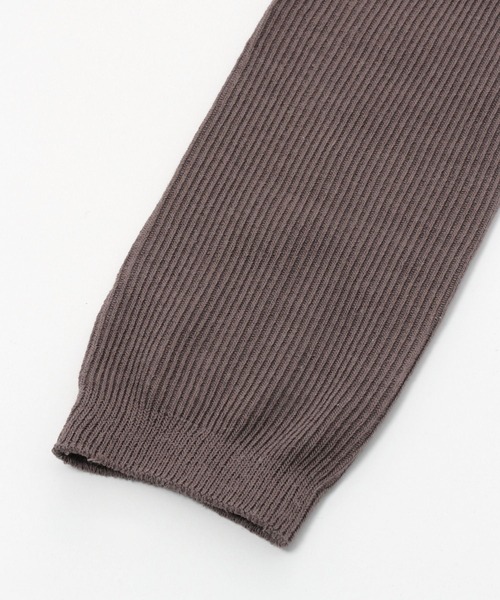 studio CLIP（スタディオクリップ）の「さらり柔らかリブレギンス（レギンス/スパッツ・レディース・ブラック/モカ・FREE）」の11枚目の写真